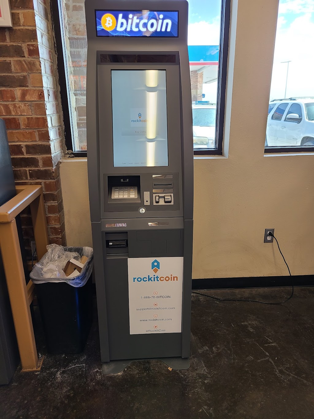 RockItCoin Bitcoin ATM | 2175 S Town E Blvd, Mesquite, TX 75149, USA | Phone: (888) 702-4855