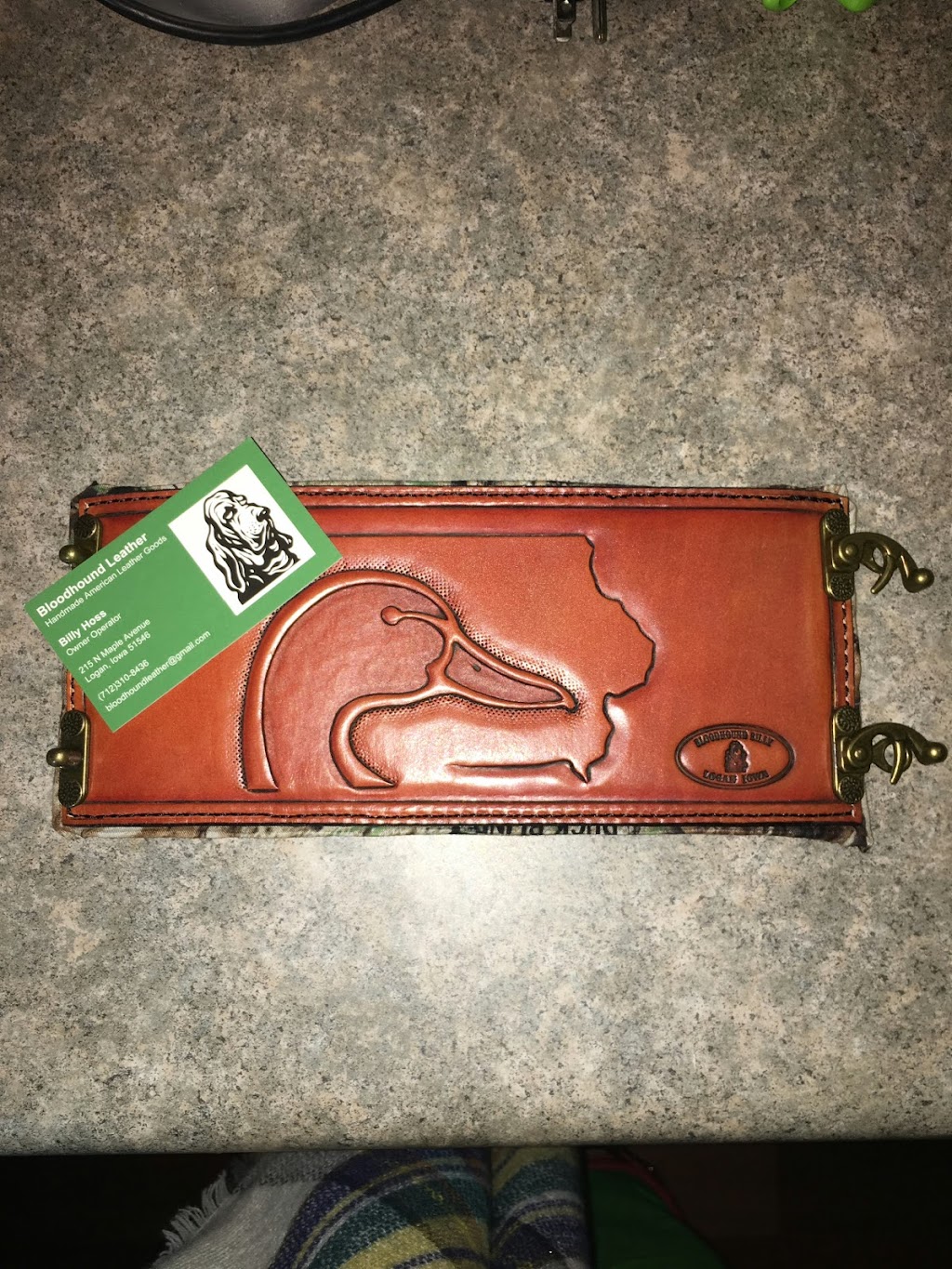 Bloodhound Leather | 215 N Maple Ave, Logan, IA 51546, USA | Phone: (712) 310-8436