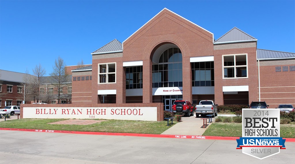 Billy Ryan High School | 5101 E McKinney St, Denton, TX 76208, USA | Phone: (940) 369-3000