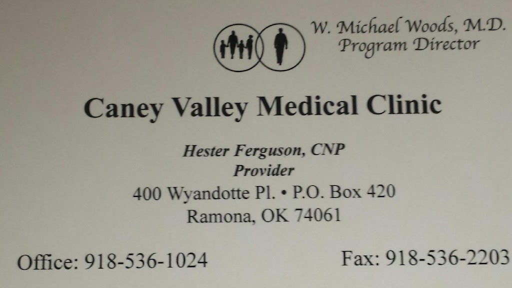 Caney Valley Medical Clinic | 400 Wyandotte Ave, Ramona, OK 74061, USA | Phone: (918) 536-1024