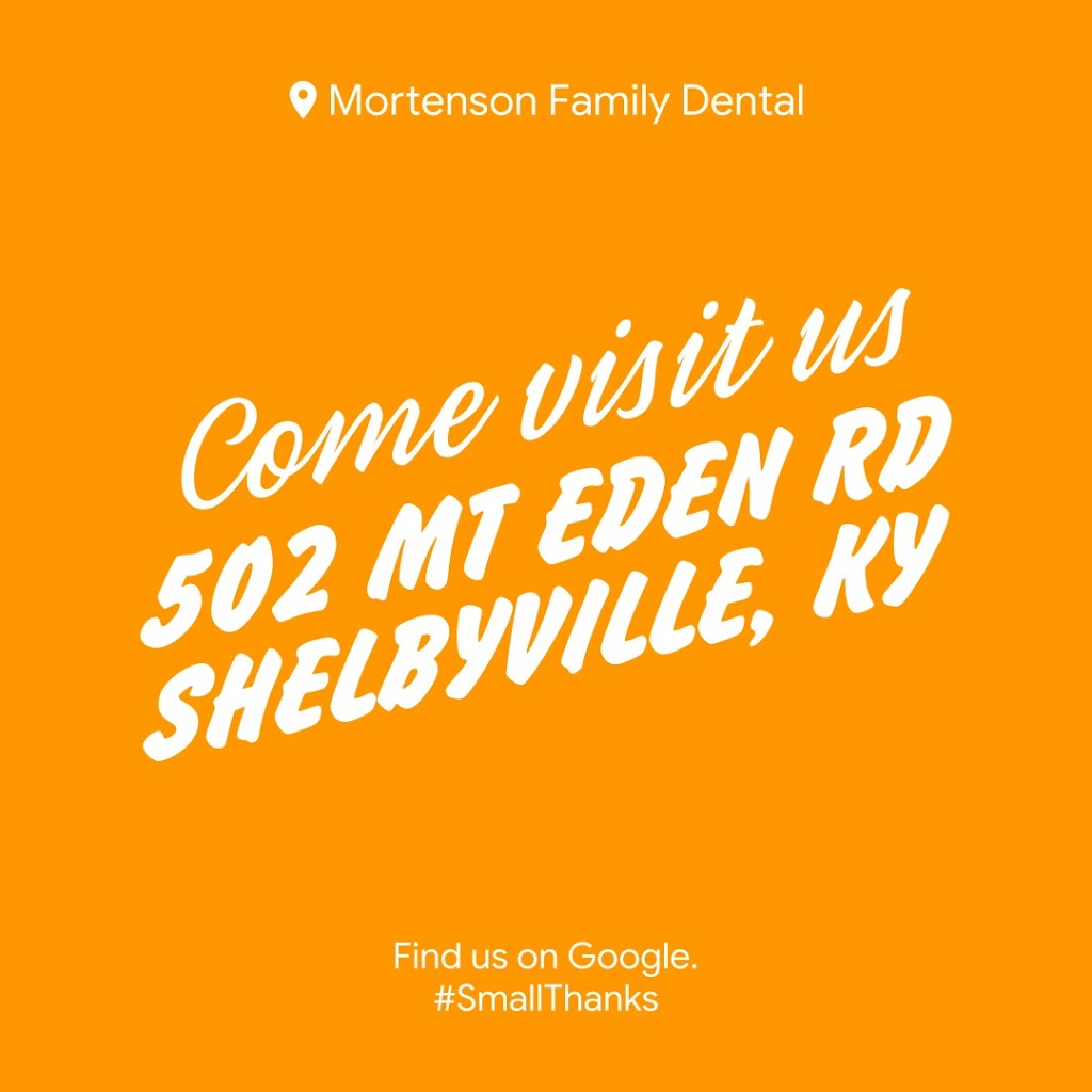 Mortenson Family Dental | 1746 KY-44 E, Shepherdsville, KY 40165, USA | Phone: (502) 955-7102