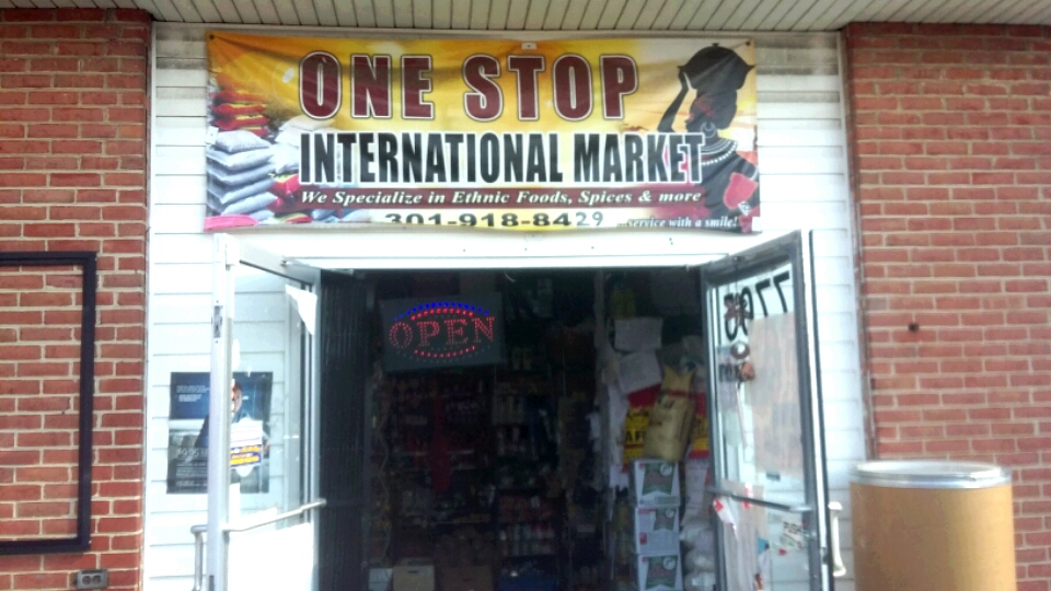 One Stop International Market | 7705 Annapolis Rd, New Carrollton, MD 20784, USA | Phone: (301) 918-8429