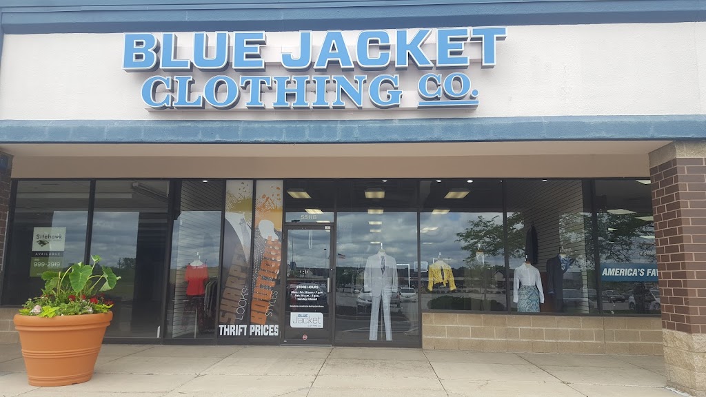 Blue Jacket Clothing Company | 5511B Coldwater Rd, Fort Wayne, IN 46825, USA | Phone: (260) 739-7176