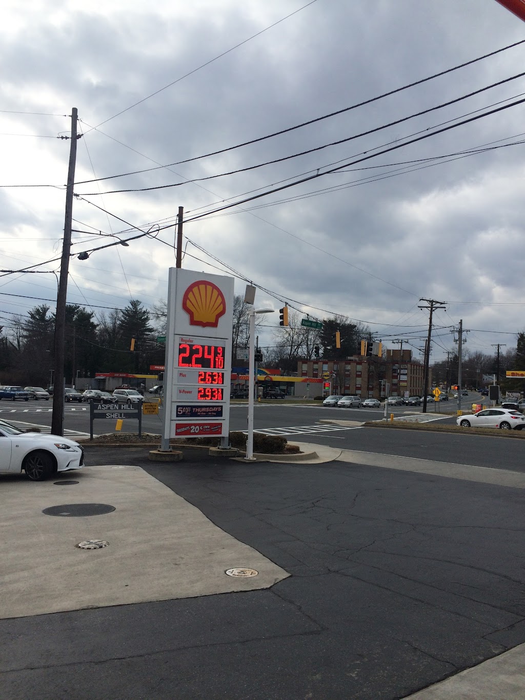 Shell | 4001 Aspen Hill Rd, Aspen Hill, MD 20906, USA | Phone: (301) 460-3414