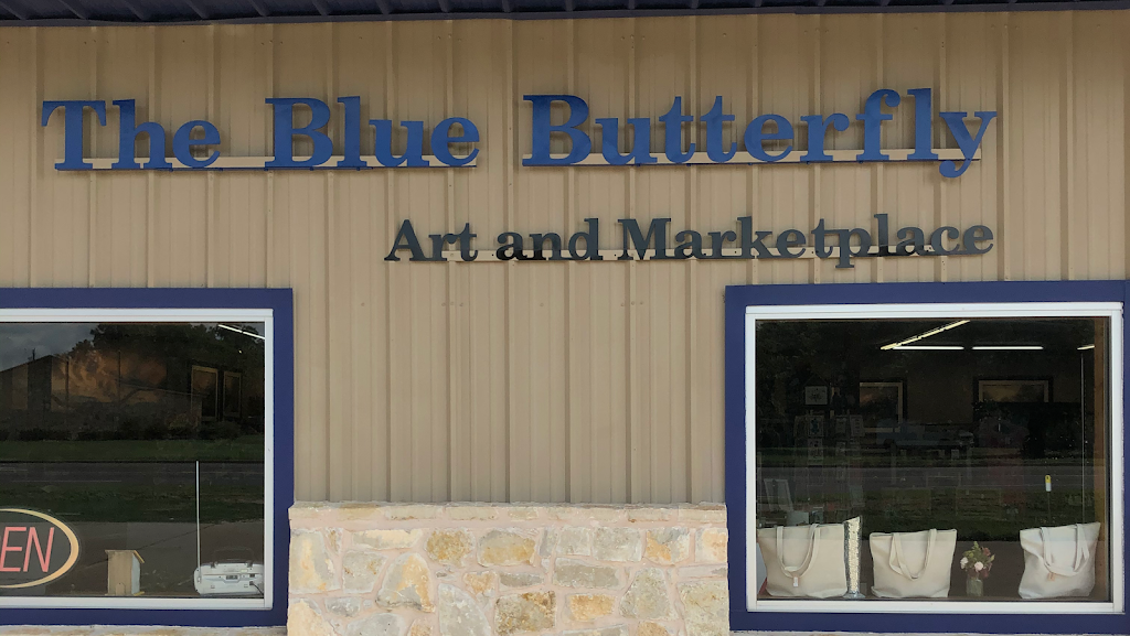 The Blue Butterfly: Art and Marketplace | 705 NE Big Bend Trail, Glen Rose, TX 76043, USA | Phone: (254) 897-9977