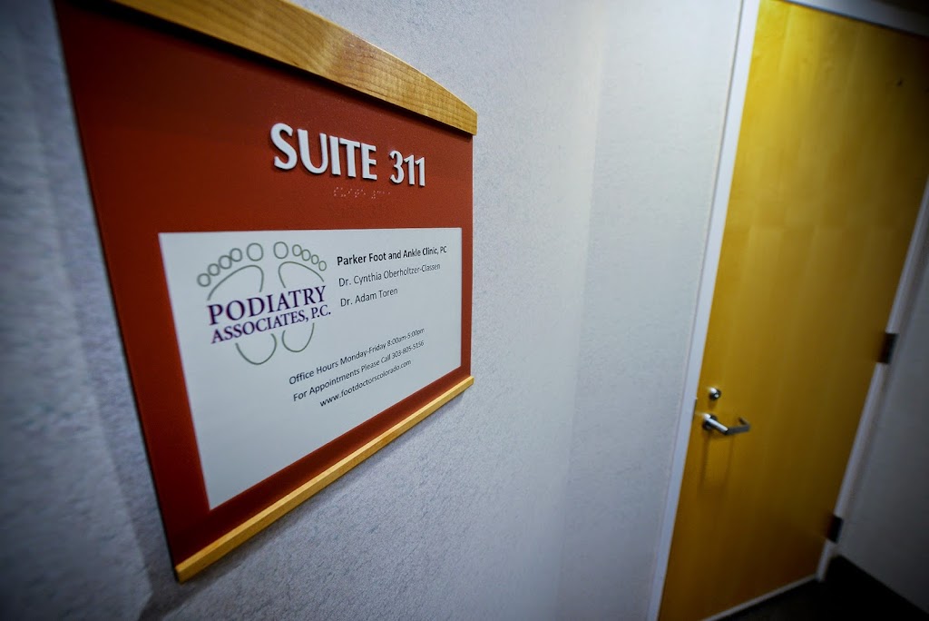 Podiatry Associates, P.C. | 9397 Crown Crest Blvd #311, Parker, CO 80138, USA | Phone: (303) 805-5156