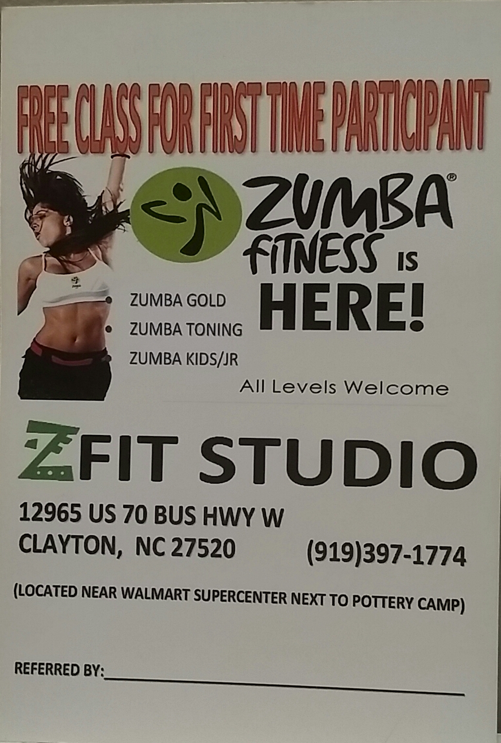 ZFIT STUDIO | 12965 US-70 BUS, Clayton, NC 27520, USA | Phone: (919) 397-1774