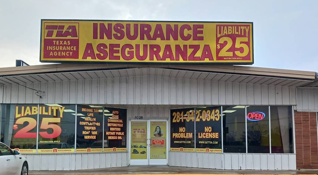 TIA- Texas Insurance Agency | 5028 Avenue H, Rosenberg, TX 77471, USA | Phone: (281) 342-0343