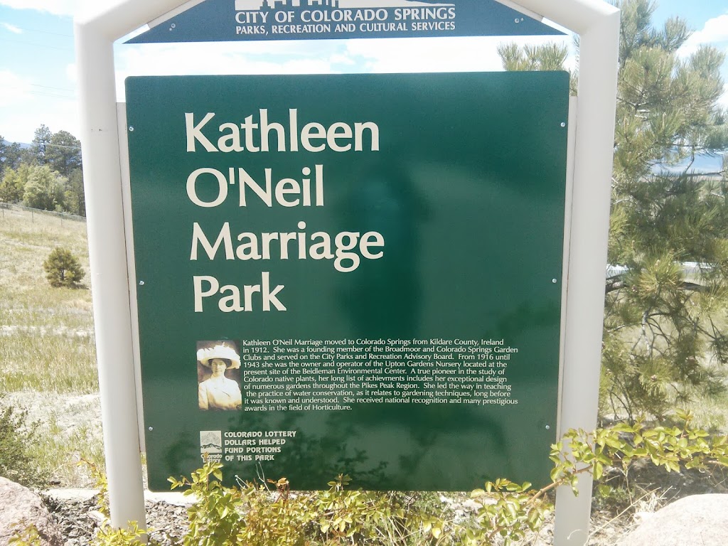 Kathleen Marriage Park | 2320 Amberwood Ln, Colorado Springs, CO 80920, USA | Phone: (719) 385-2489