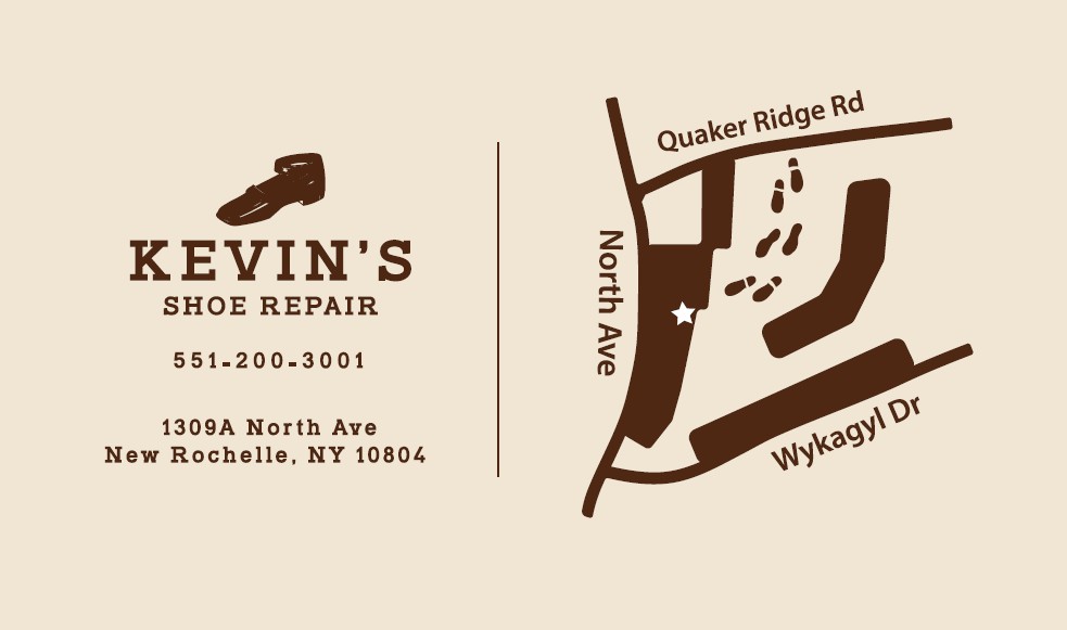 Kevins Shoe Repair | 1309A North Ave, New Rochelle, NY 10804, USA | Phone: (551) 200-3001