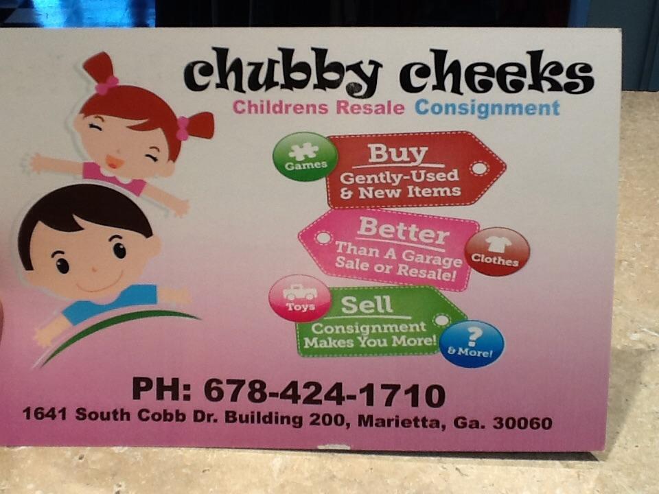 Chubby Cheeks Children’s Resale Store | 1639 S Cobb Dr SE, Marietta, GA 30060, USA | Phone: (470) 818-9801