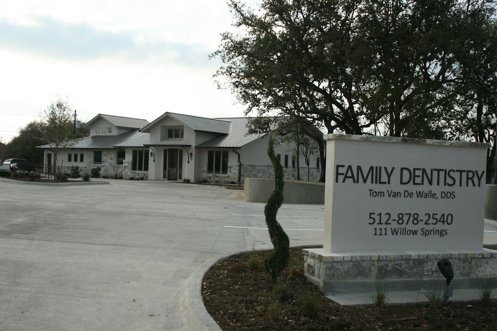 Van De Walle Family Dentistry | 111 Willow Springs Dr, San Marcos, TX 78666, USA | Phone: (512) 878-2540