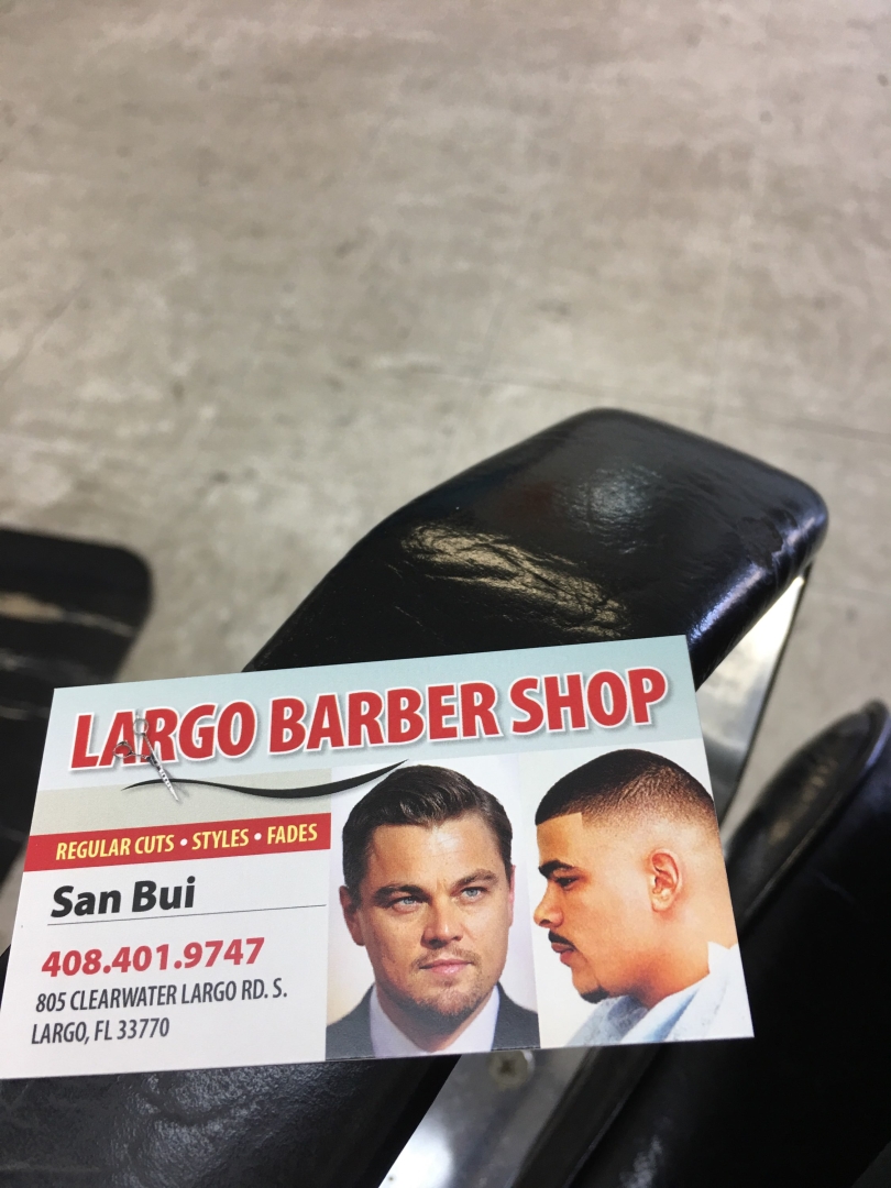 Largo Barber Shop | 805 Clearwater Largo Rd S, Largo, FL 33770, USA | Phone: (727) 518-0089