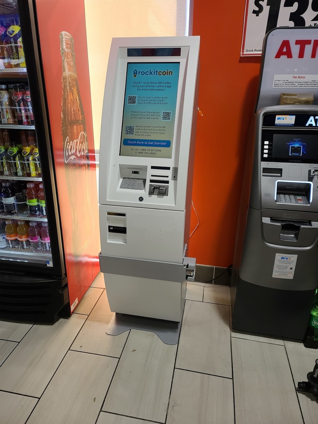 RockItCoin Bitcoin ATM | 14992 Dale Evans Pkwy, Apple Valley, CA 92307, USA | Phone: (888) 702-4826