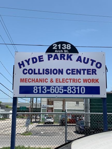 HYDE PARK AUTO COLLISION AND REPAIRS | 2138 W Arch St, Tampa, FL 33607, USA | Phone: (813) 605-8310