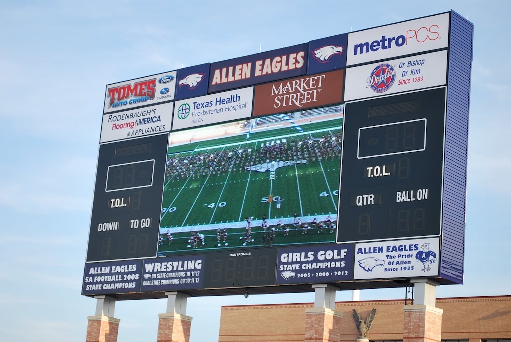 Eagle Stadium | 155 Rivercrest Blvd, Allen, TX 75002, USA | Phone: (972) 727-0437