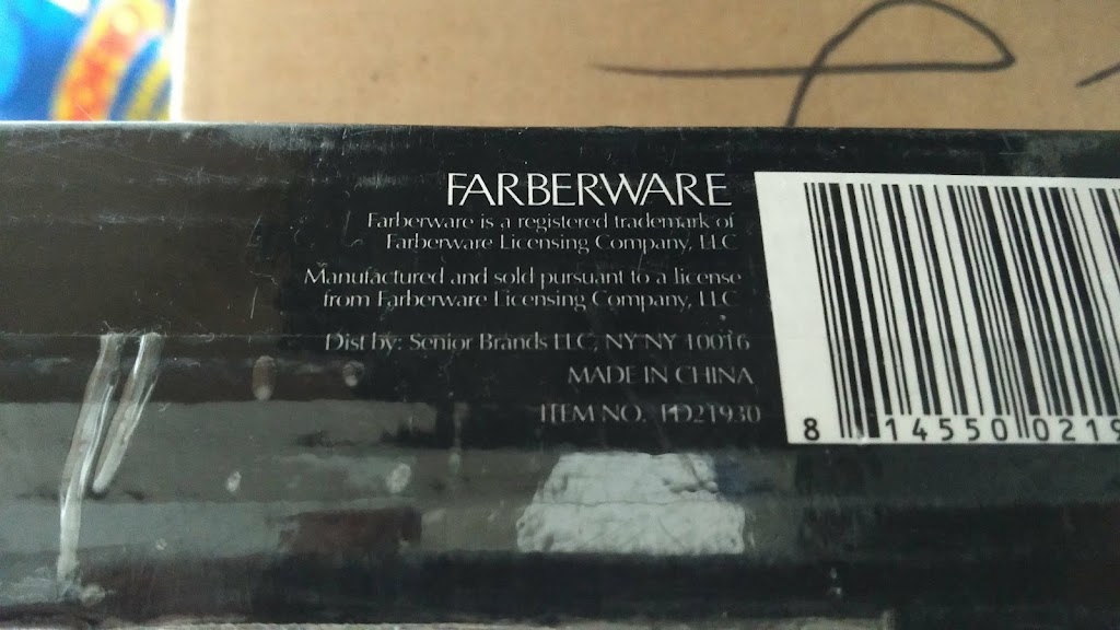 Farberware Licensing Co LLC | 300 1st Ave, Needham, MA 02494, USA | Phone: (781) 455-8884