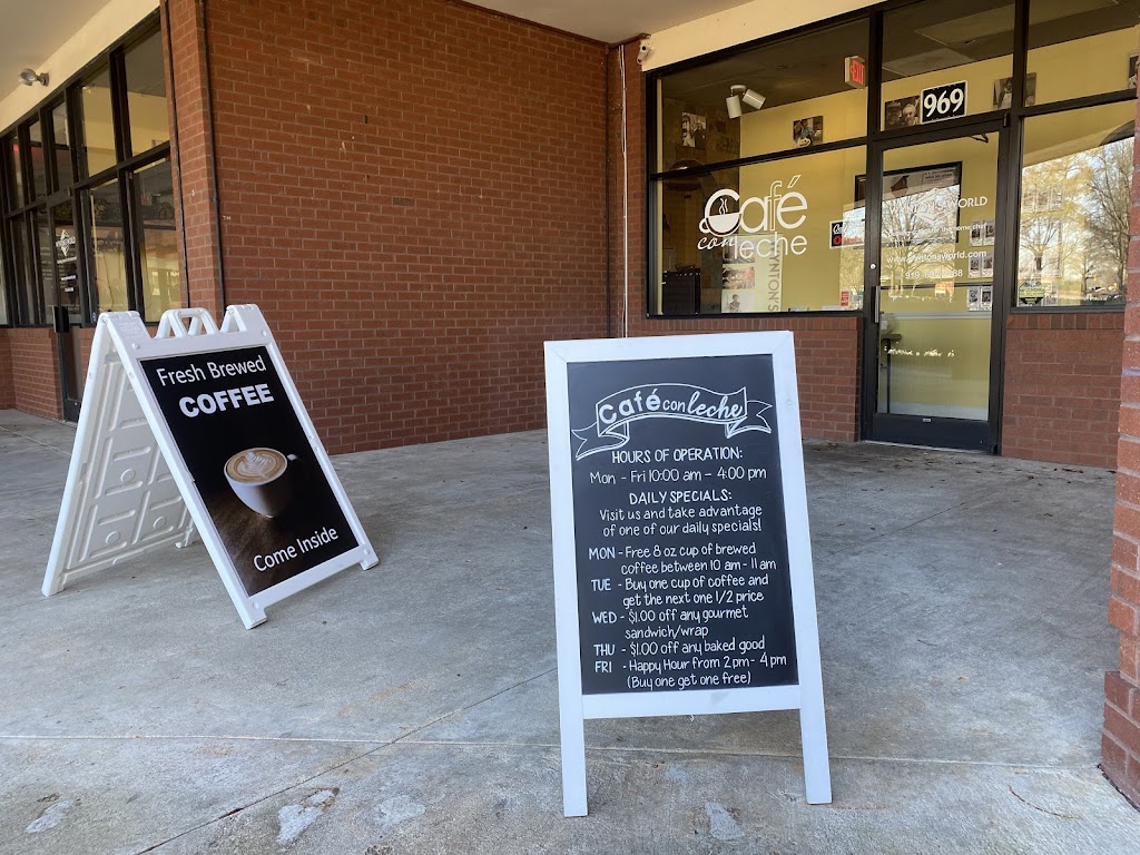 Cafe con Leche | 967-A N Harrison Ave, Cary, NC 27513, USA | Phone: (919) 694-5188