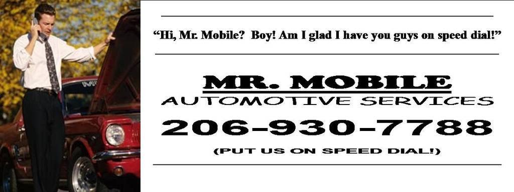 Mr Mobile Automotive Service | 4301 NE 4th St, Renton, WA 98056, USA | Phone: (206) 930-7788