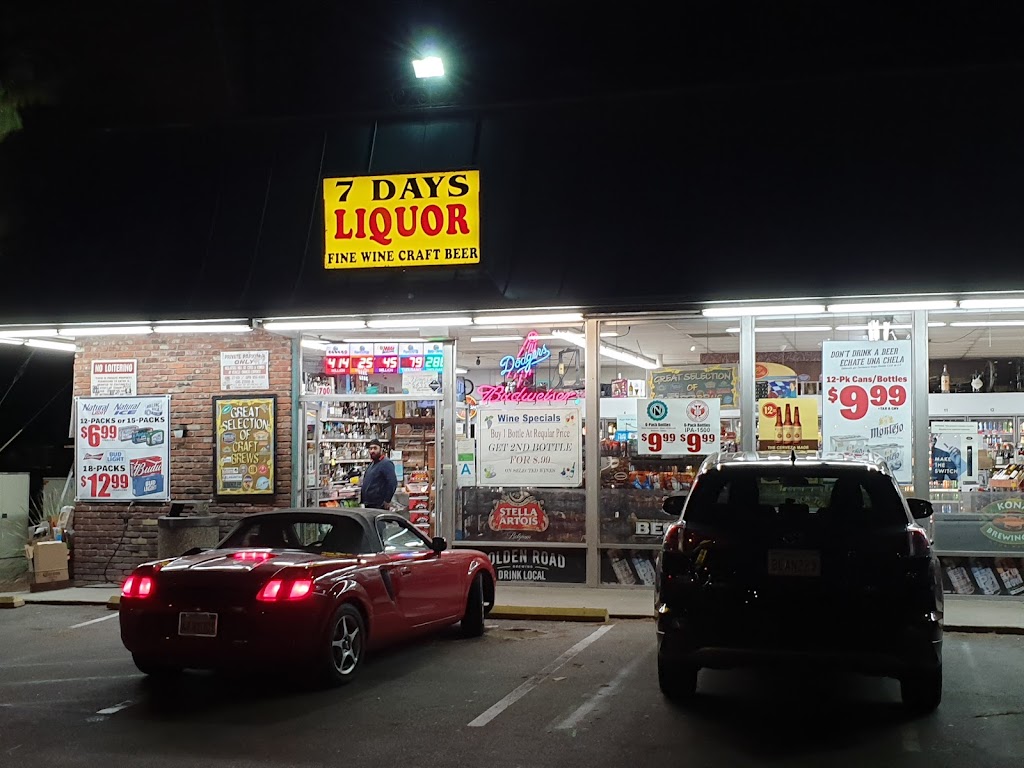 7 Days liquor store | 1700 Victory Blvd, Glendale, CA 91201, USA | Phone: (818) 551-0300