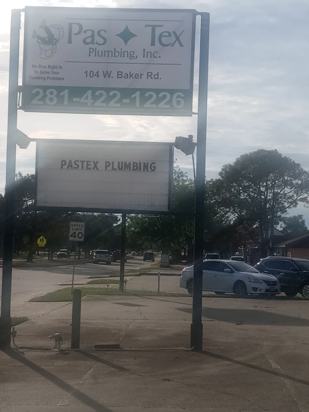 Pastex Plumbing | 104W W Baker Rd, Baytown, TX 77521, USA | Phone: (281) 422-1226