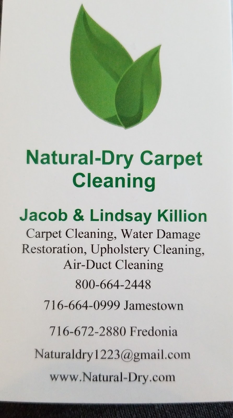 Natural Dry | 8917 Pecor St, Portland, NY 14769, USA | Phone: (716) 664-0099