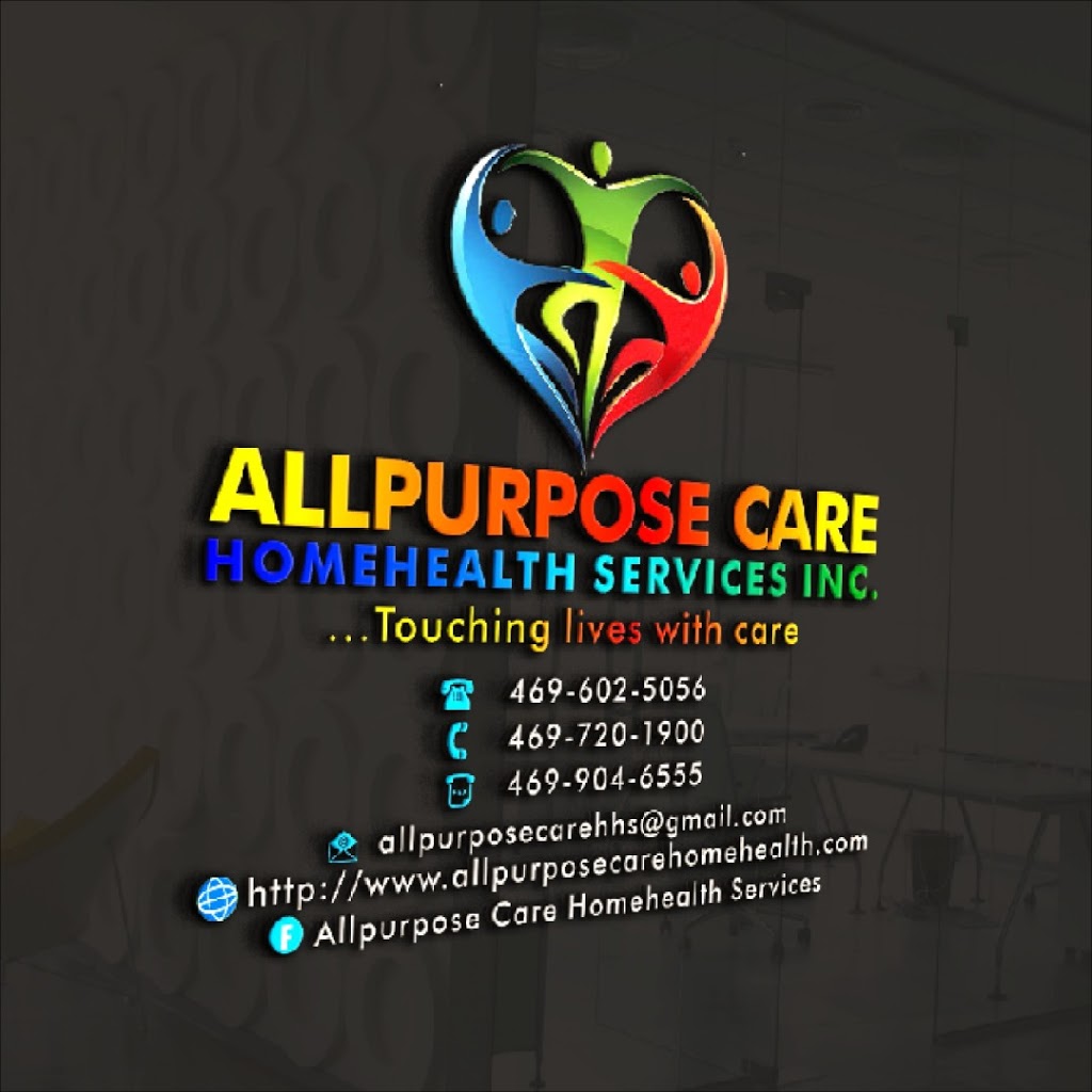 allpurpose care homehealth Services Inc | 1987 Obsidian Trail, Forney, TX 75126, USA | Phone: (469) 602-5056