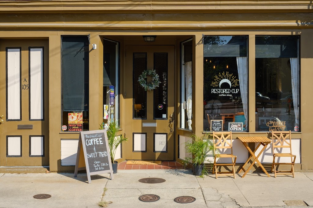 Restored Cup Coffee Shop | 105 W Bank St, Petersburg, VA 23803 | Phone: (804) 451-9252