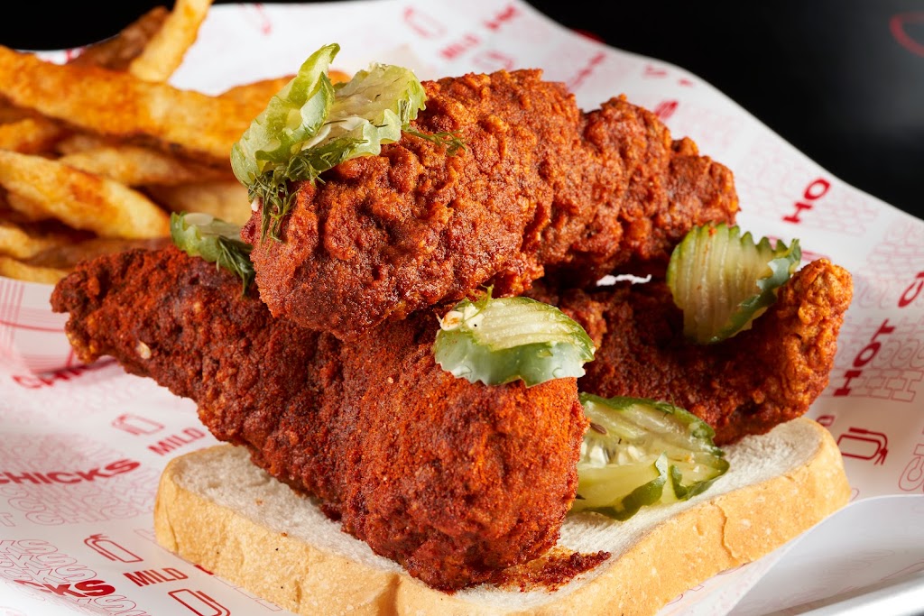 Hot Chicks Nashville Hot Chicken | 337 Shops Blvd Ste. 103, Willow Park, TX 76087, USA | Phone: (214) 758-0310