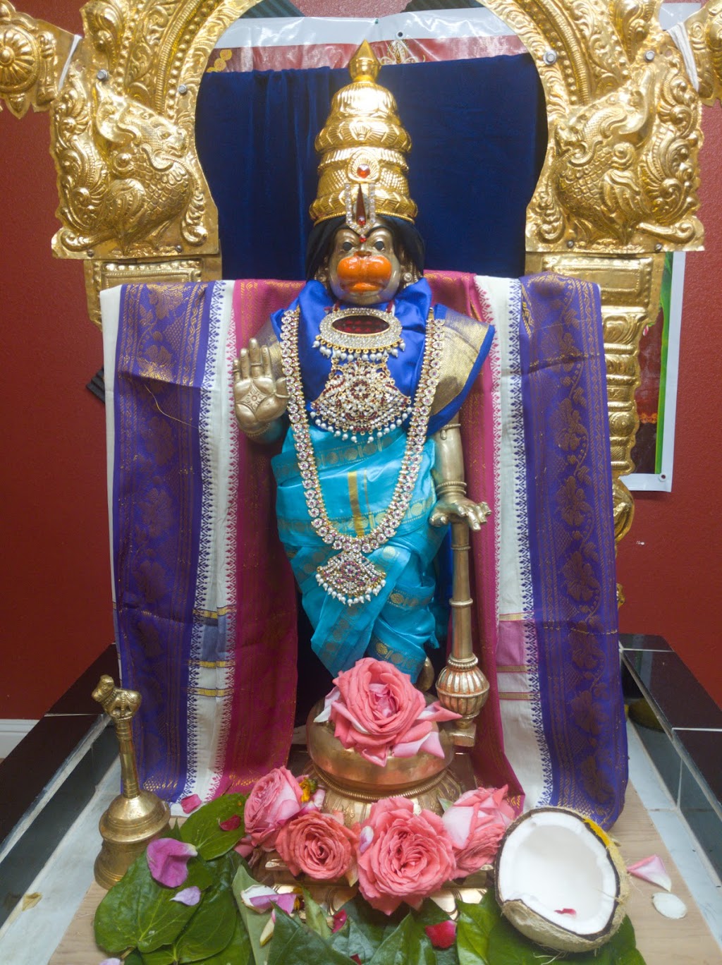 Sri Veda Vidya Peetham (Hanuman Mandir - Hindu Temple) | 21199 San Jose Rd, Tracy, CA 95304, USA | Phone: (925) 980-9257