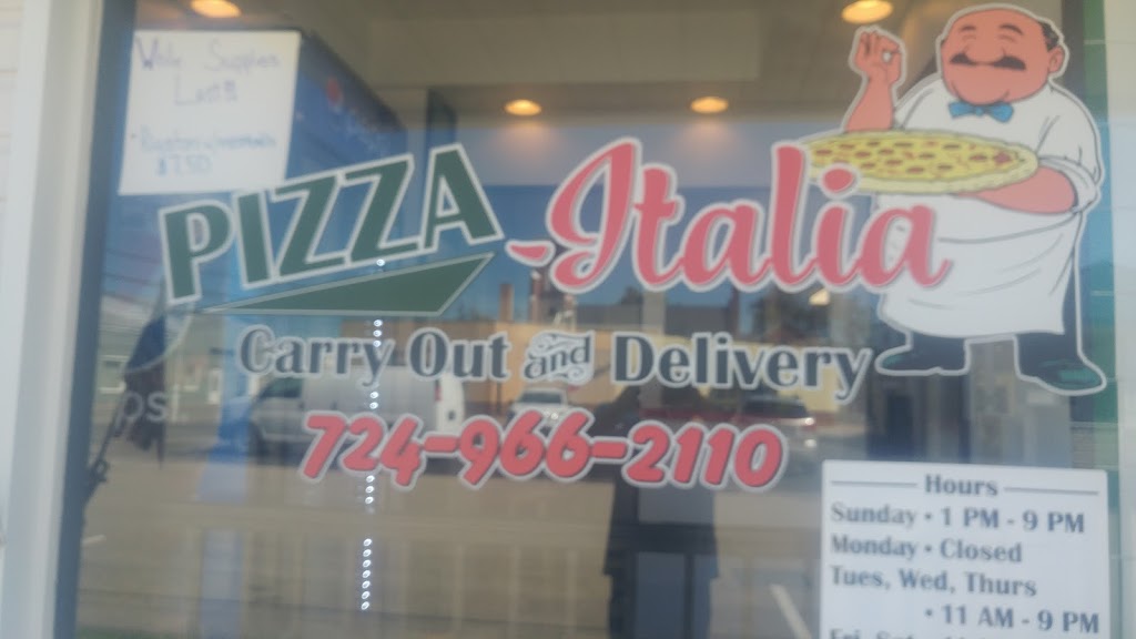 Pizza-Italia | 202 S Market St, Carmichaels, PA 15320, USA | Phone: (724) 966-2110