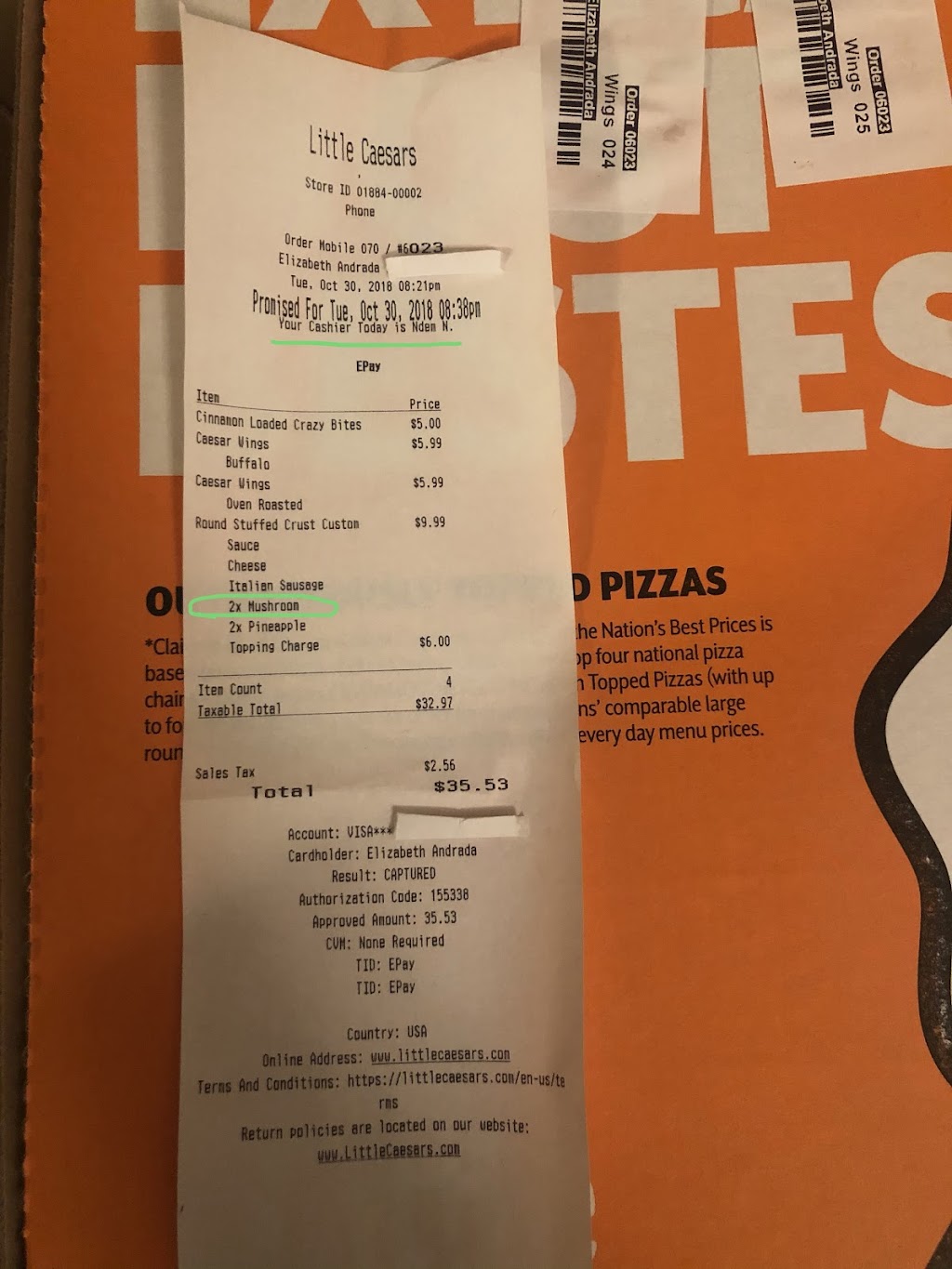 Little Caesars Pizza | 1145 E Robertson Blvd, Chowchilla, CA 93610, USA | Phone: (559) 665-0200