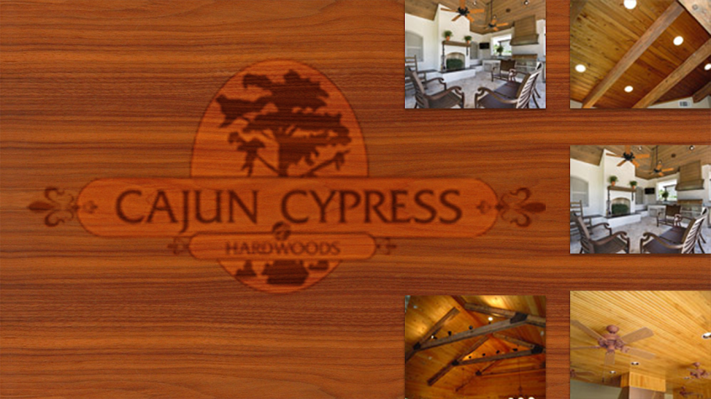 Cajun Cypress and Hardwoods | 14251 Brown Rd, Baker, LA 70714, USA | Phone: (800) 261-4193