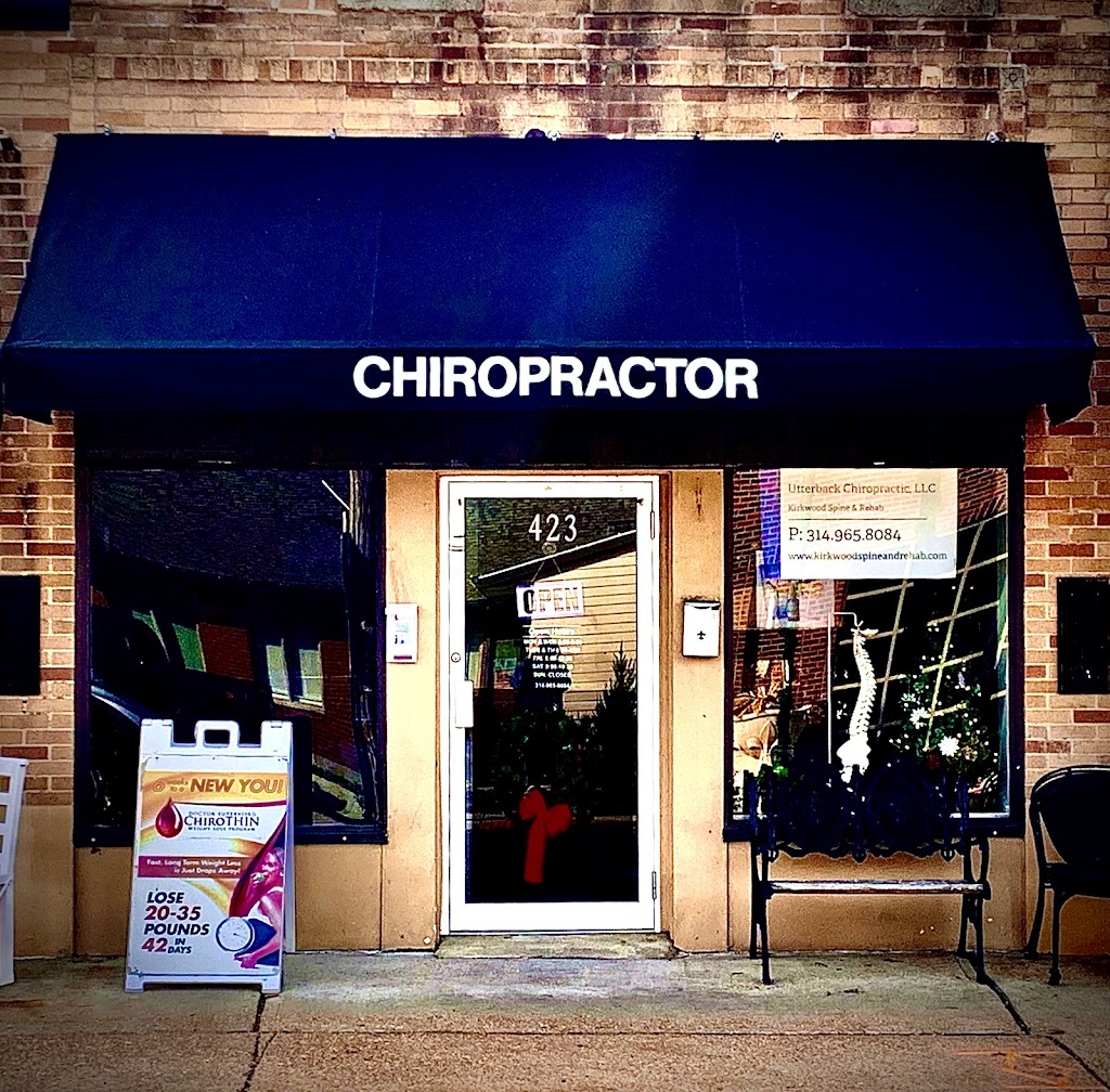 Utterback Chiropractic, LLC | 423 N Sappington Rd, St. Louis, MO 63122, USA | Phone: (314) 965-8084