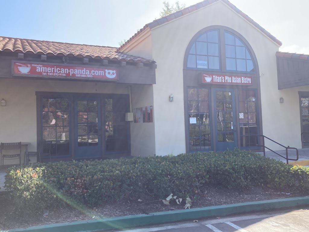 Titans Pho Asian Bistro | 31654 Rancho Viejo Rd Suite C, San Juan Capistrano, CA 92675, USA | Phone: (949) 488-7893 Titans Pho Asian Bistro | 31654 Rancho Viejo Rd Suite C, San Juan Capistrano, CA 92675, USA | Phone: (949) 488-7893