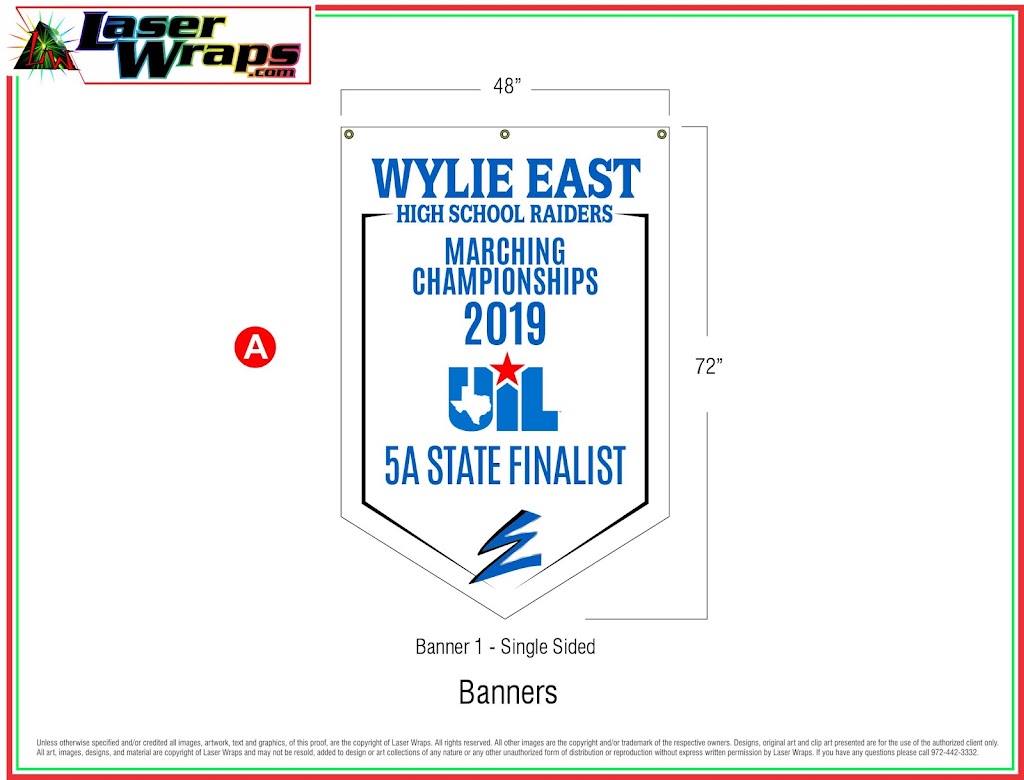 Wylie Banners | 704 Parker Rd, Wylie, TX 75098, USA | Phone: (972) 442-3332