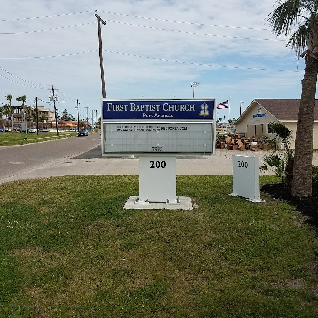 First Baptist Church | 200 N Station St, Port Aransas, TX 78373 | Phone: (361) 749-6479