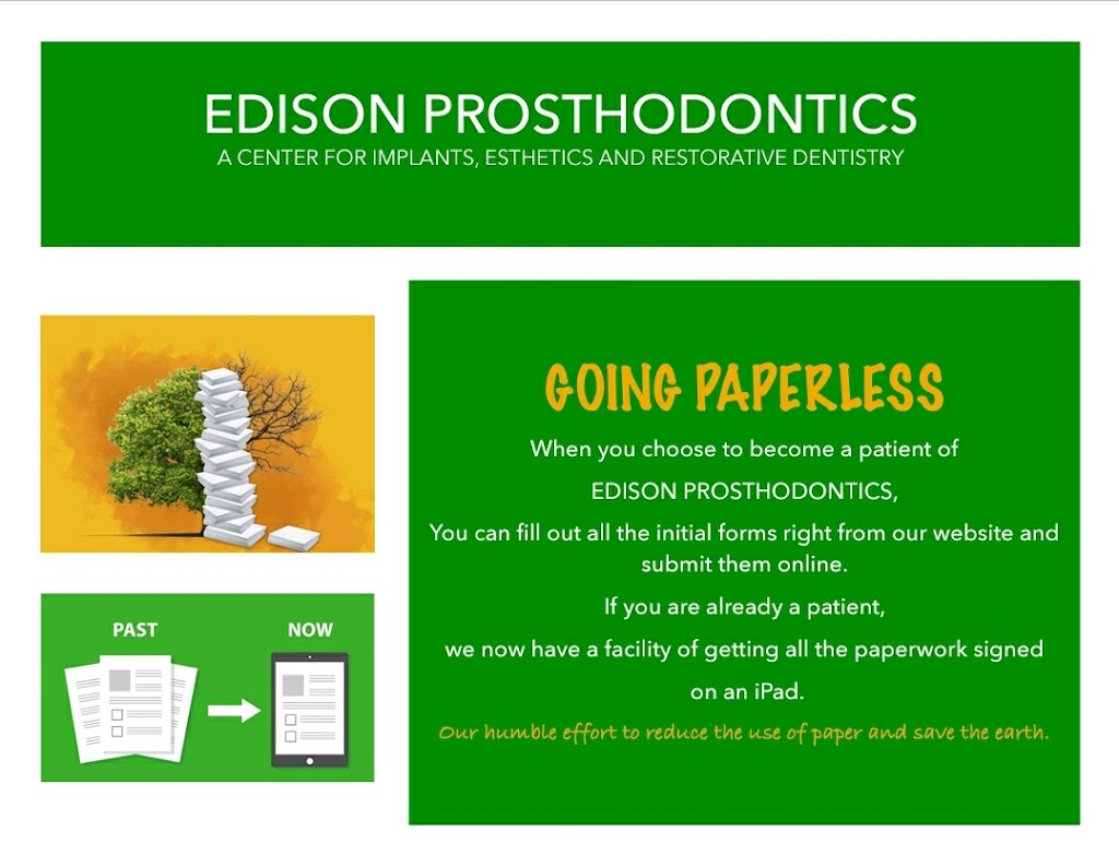 Edison Prosthodontics | 1941 Oak Tree Rd # 301, Edison, NJ 08820, USA | Phone: (732) 906-0077