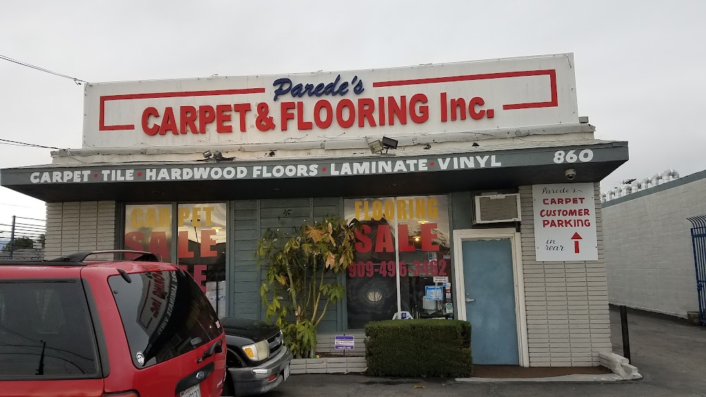 Paredes Carpet and Flooring | 860 E Baseline St, San Bernardino, CA 92410, USA | Phone: (909) 383-6343