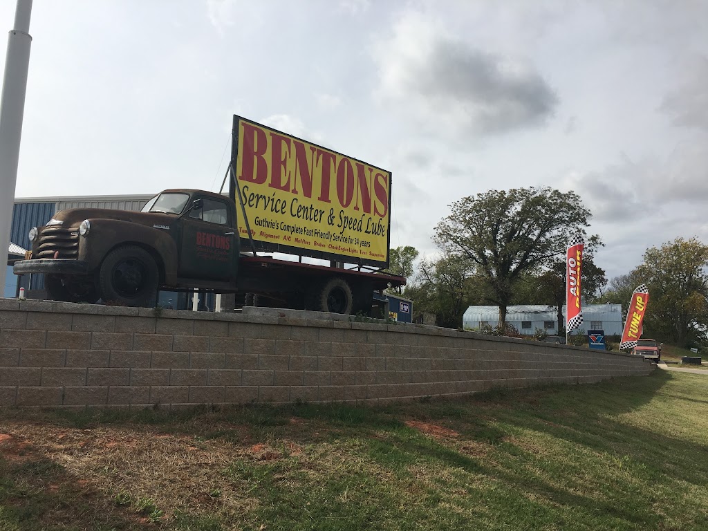 Bentons Service Center & Speed Lube | 1911 E Oklahoma Ave, Guthrie, OK 73044, USA | Phone: (405) 282-1119