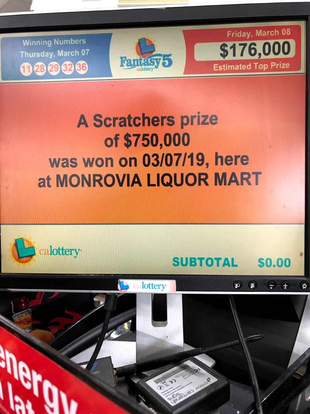 Monrovia Liquor & Mart | 1895 Monrovia Ave, Costa Mesa, CA 92627, USA | Phone: (949) 646-0186