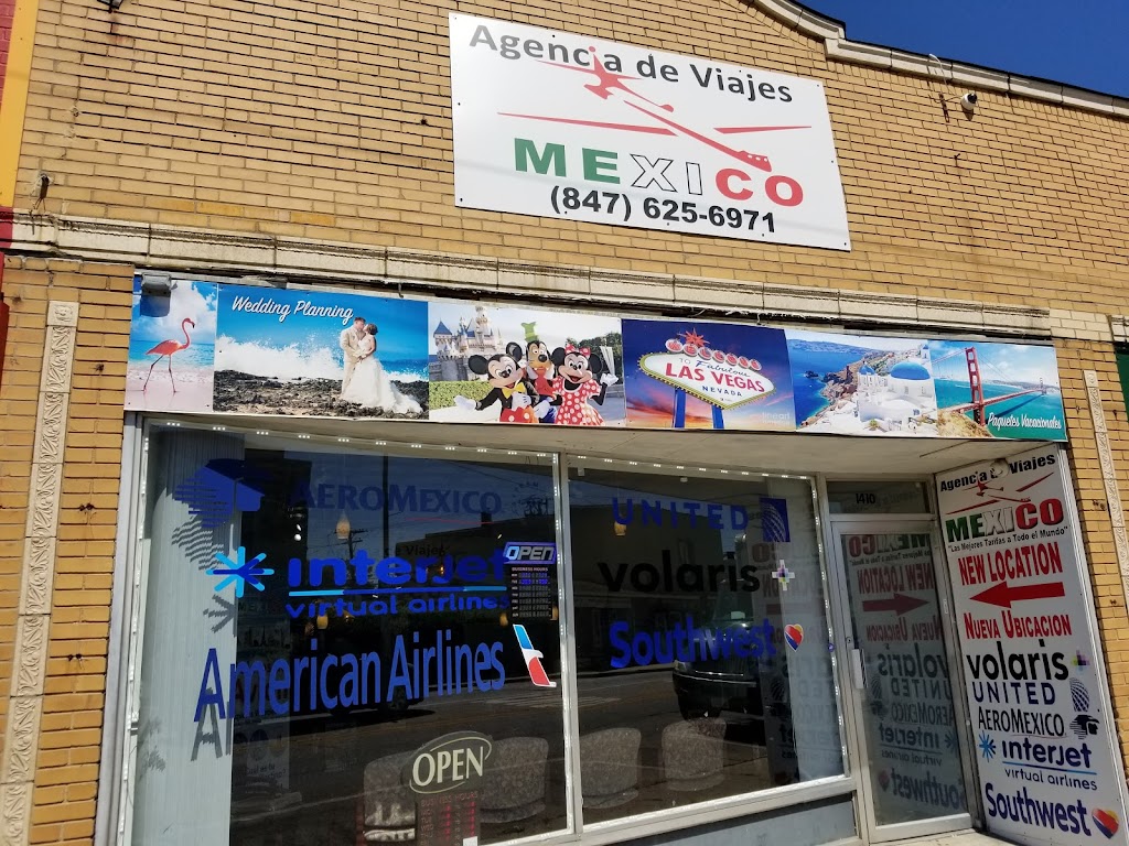Agencia De Viajes Mexico | 1410 Washington St, Waukegan, IL 60085, USA | Phone: (847) 625-6971