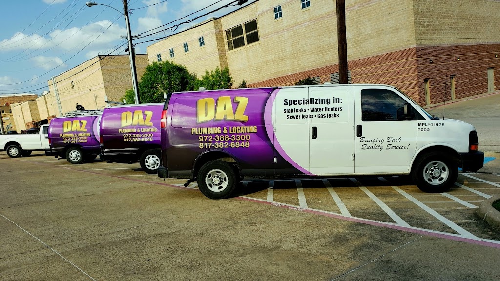 DAZ Plumbing & Locating, LLC. | 791 N Hwy 77 501C 143, Waxahachie, TX 75165 | Phone: (972) 388-3300