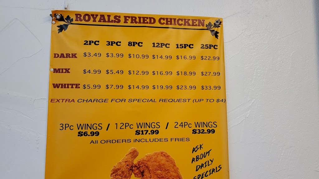 Royals Fried Chicken | 4311 E Pipeline Rd, Bedford, TX 76022, USA | Phone: (817) 952-7005