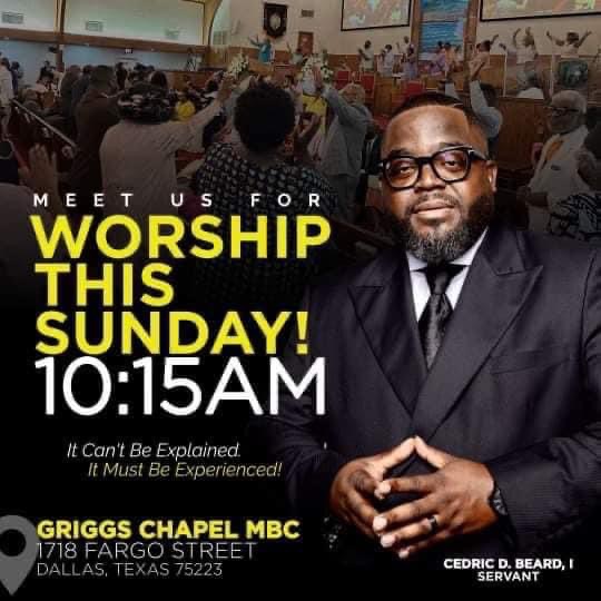 Griggs Chapel Missionary Baptist Church | 1718 Fargo St, Dallas, TX 75223, USA | Phone: (214) 826-3280