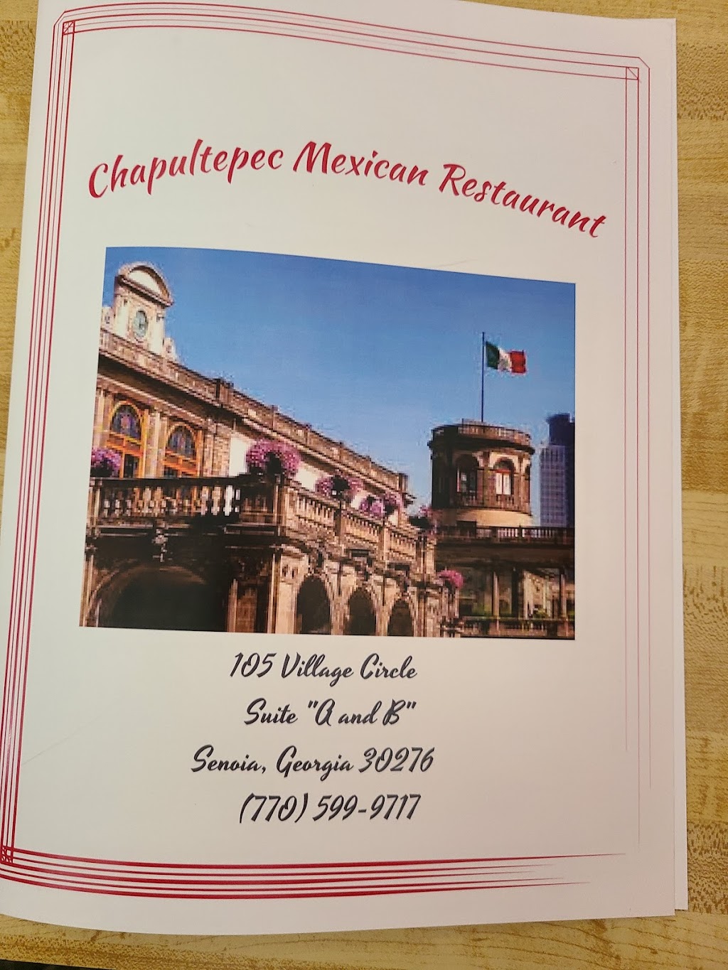 Chapultepec Mexican Restaurant | 105 Village Cir STE A, Senoia, GA 30276, USA | Phone: (770) 599-9717