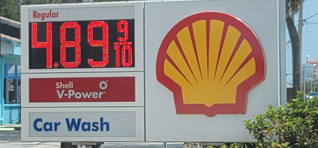 Shell | 4601 Gulf Blvd, St Pete Beach, FL 33706, USA | Phone: (727) 360-0600