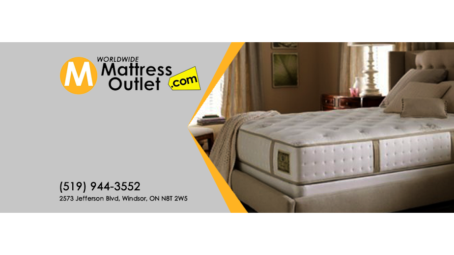 Worldwide Mattress Outlet-Windsor | 2573 Jefferson Blvd, Windsor, ON N8T 2W5, Canada | Phone: (519) 944-3552
