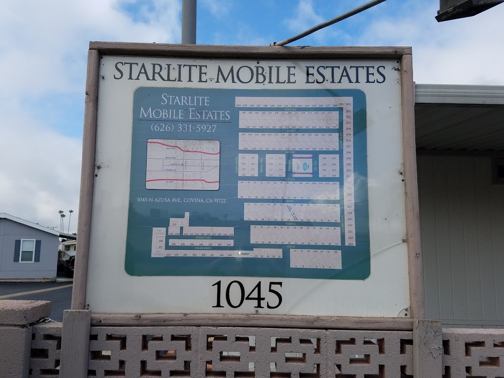 Starlite Mobile Estates | 1045 N Azusa Ave, Covina, CA 91722, USA | Phone: (626) 331-5927