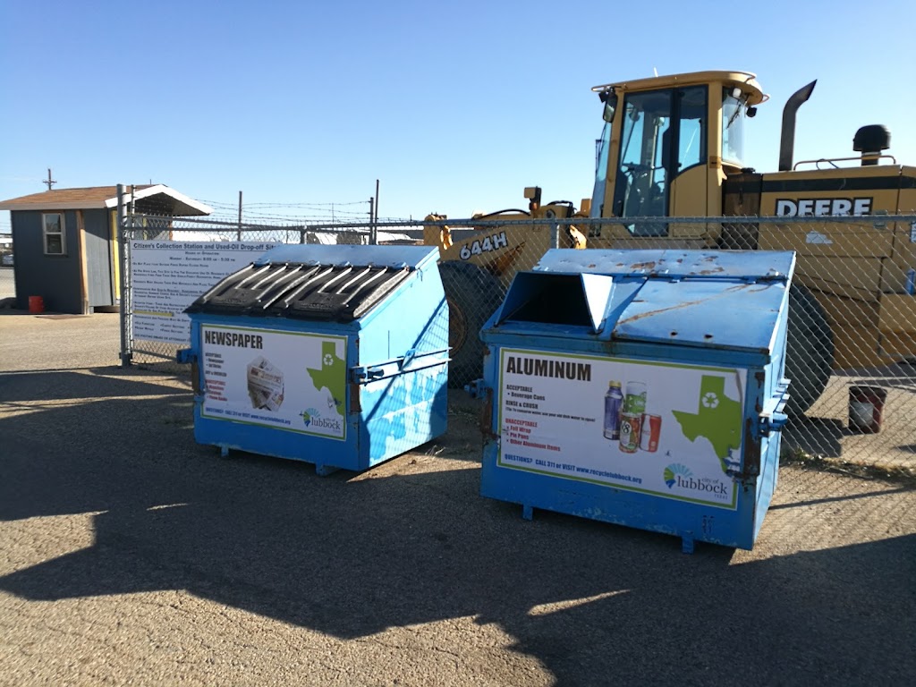 Lubbock Recycling | 1631 84th St, Lubbock, TX 79423, USA | Phone: (806) 775-2491